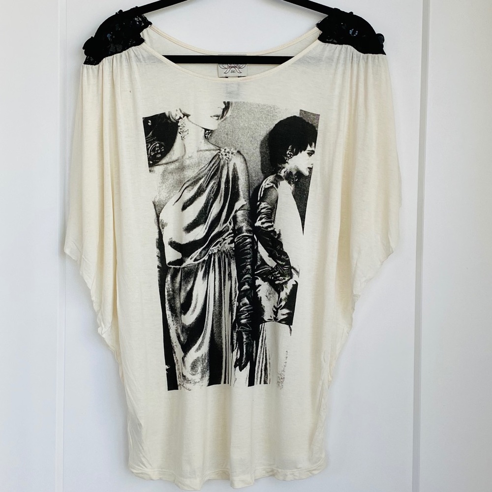 Mango Embellished Top M